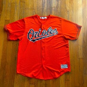 Majestic XL Baltimore Orioles Jersey Orange